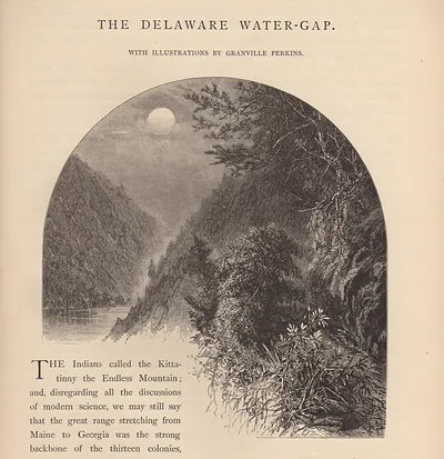 The Delaware Water-Gap, with illustrations by Granville Perkins