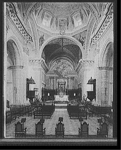 [Interior, the cathedral, Havana, Cuba]