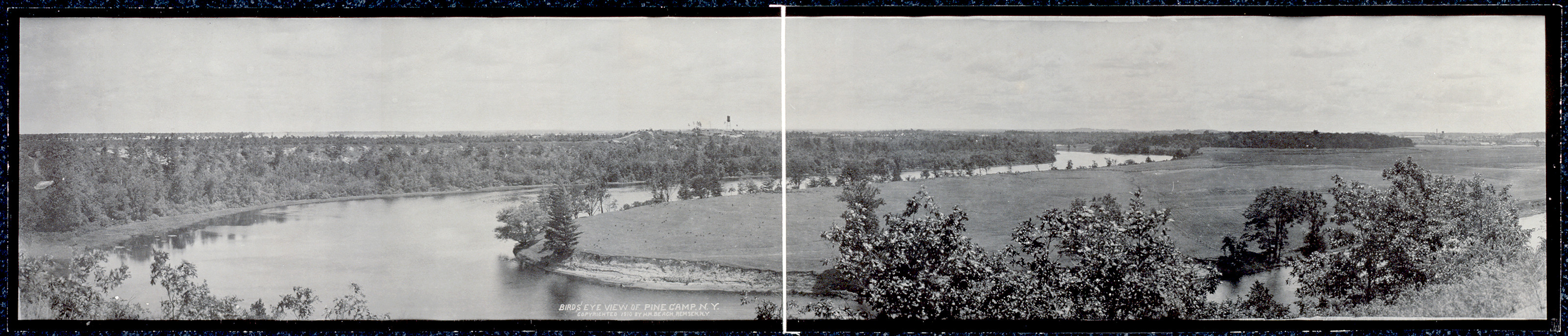 Pine Camp Great Bend, New York, 1910, 1910 — historic image