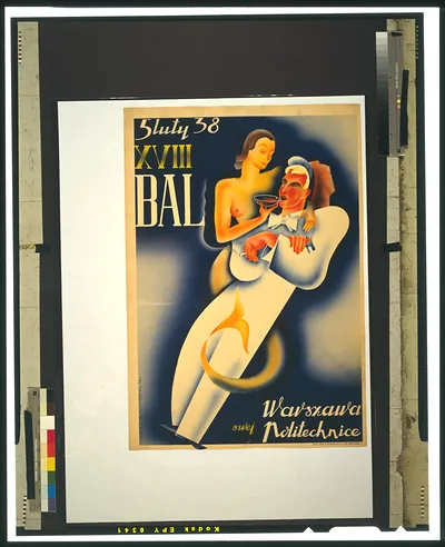 XVIII bal--5 luty 38--Warszawa swej Politechnice / S. Malewicz., W. Skolimowski 38.