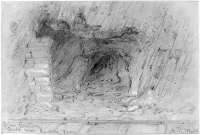 John Browns Cave near Harpers Ferry