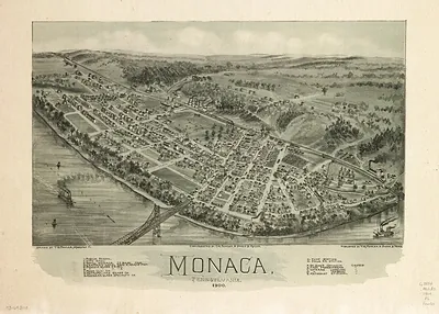 Monaca, Pennsylvania, 1900