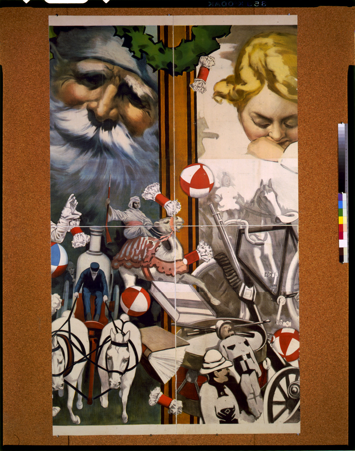 [Toys for Christmas], Cincinnati ; New York : Strobridge Lith. Co., c1898. — vintage poster
