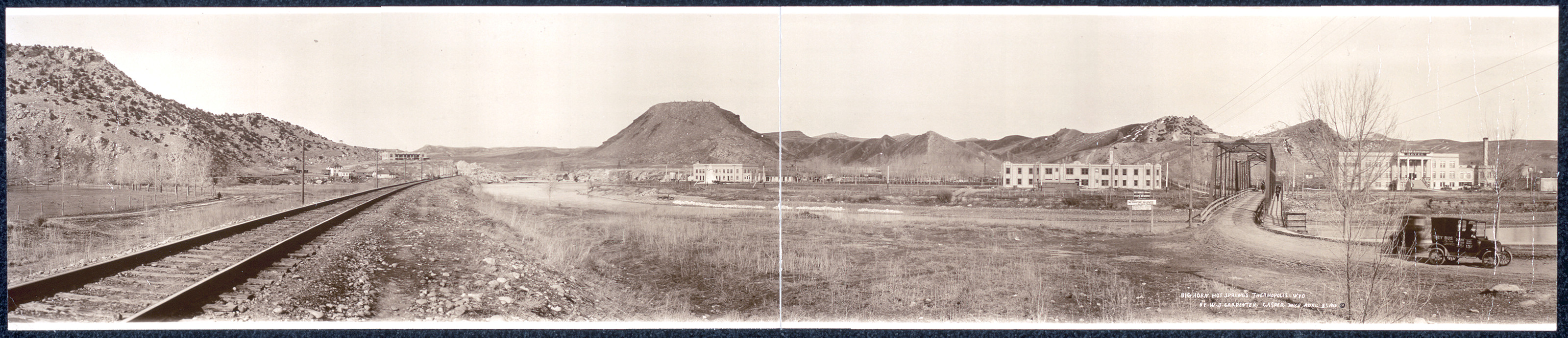 Big Horn Hot Springs Thermopolis, Wyoming, 1918, 1918 — historic image