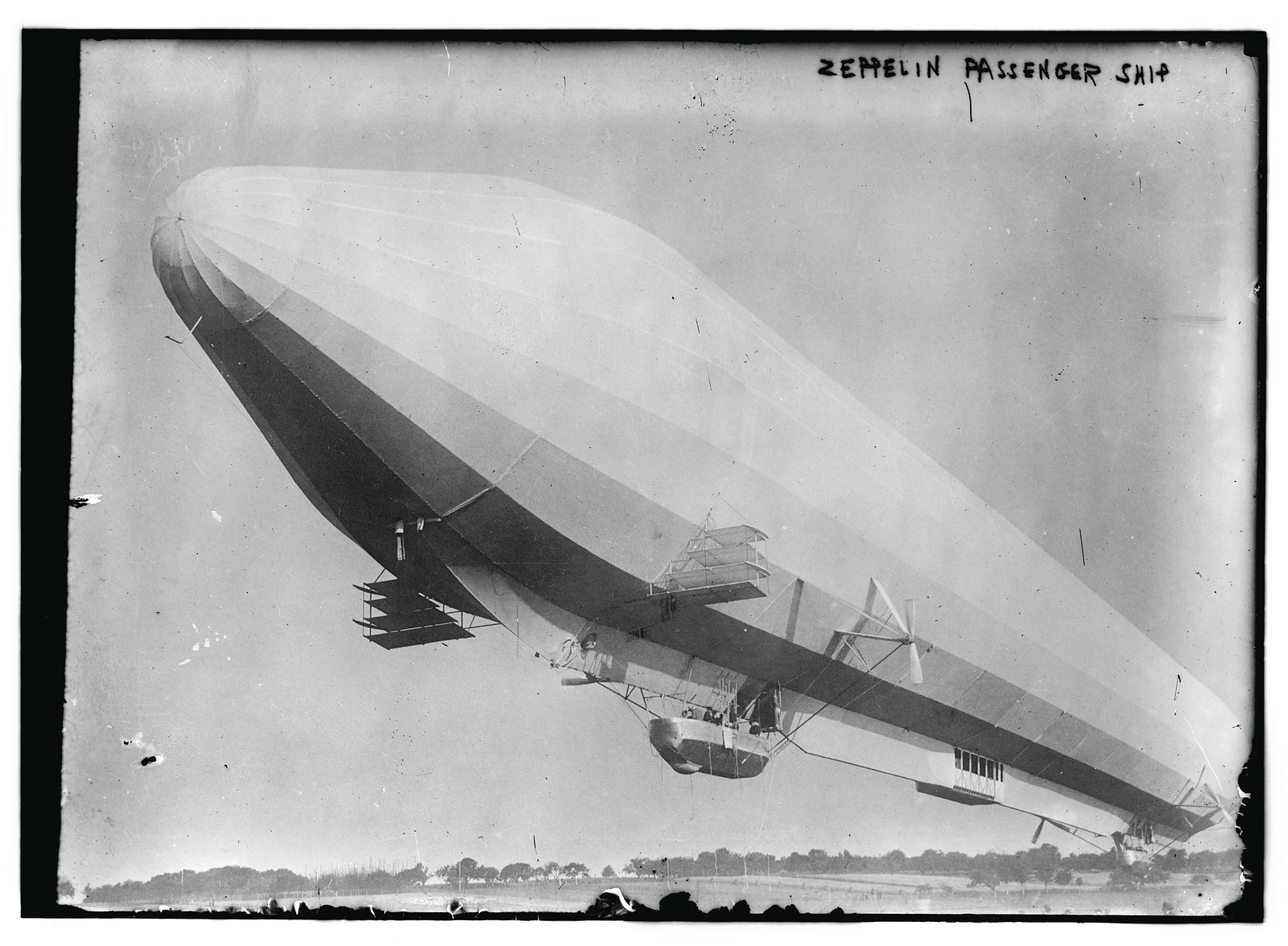 Zeppelin Passenger ship, n/a — historic photograph