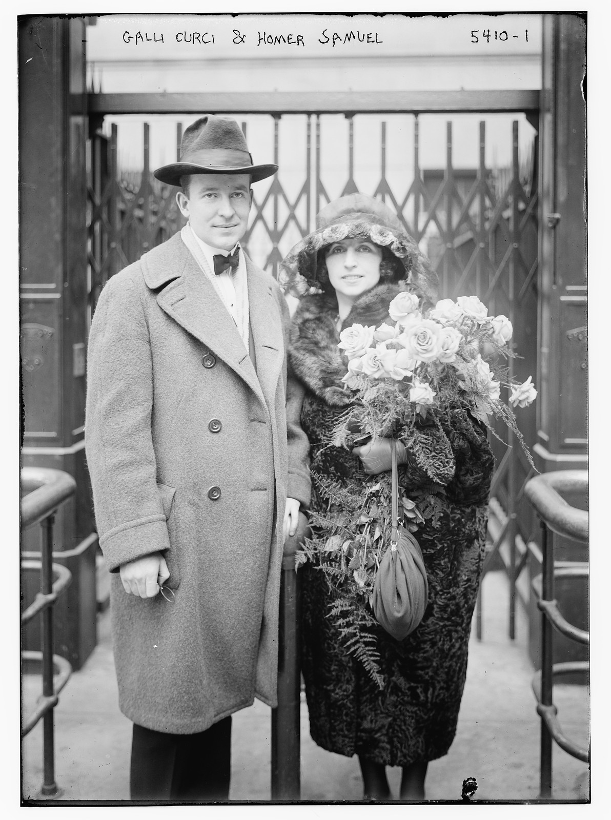 Galli Curci & Homer Samuel, n/a — historic photograph