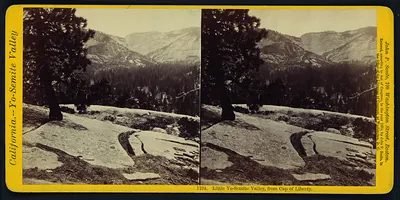 Little Yo-Semite Valley from Cap of Liberty