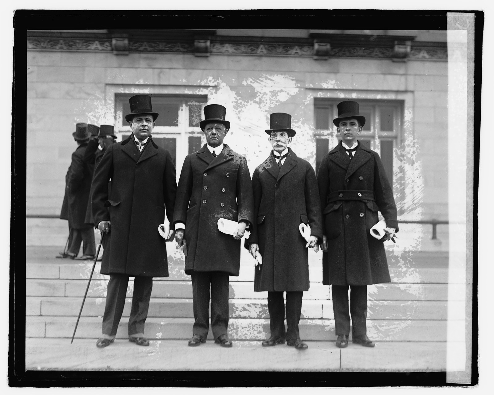 El Salvadorian delegates, 12/4/22, [19]22 December 4. — historic photograph