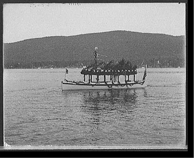 [Yacht Etto, Regatta Day, Fort Willam Henry Hotel, Lake George, N.Y.]