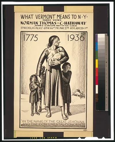 What Vermont means to New York three views--Norman Thomas--C. Hathaway--John C. Lawson/ Rockwell Kent.
