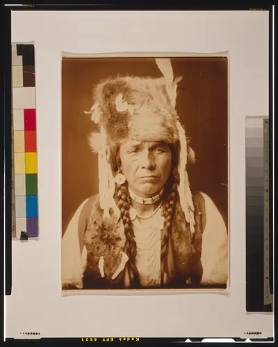Nez Percé with furcap