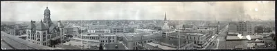 Panorama of Joliet, Illinois, 1914