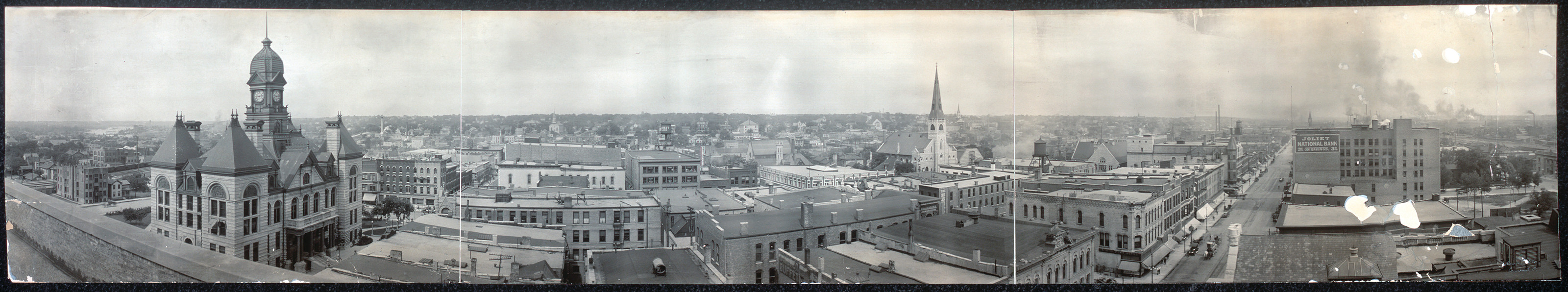 Panorama of Joliet, Illinois, 1914, 1914 — historic image