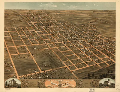 Monmouth, Illinois, 1869