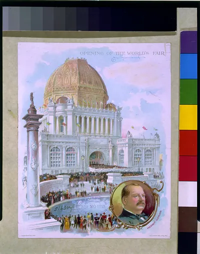 Opening of the World's Fair / The Knapp Co. lith., N.Y.