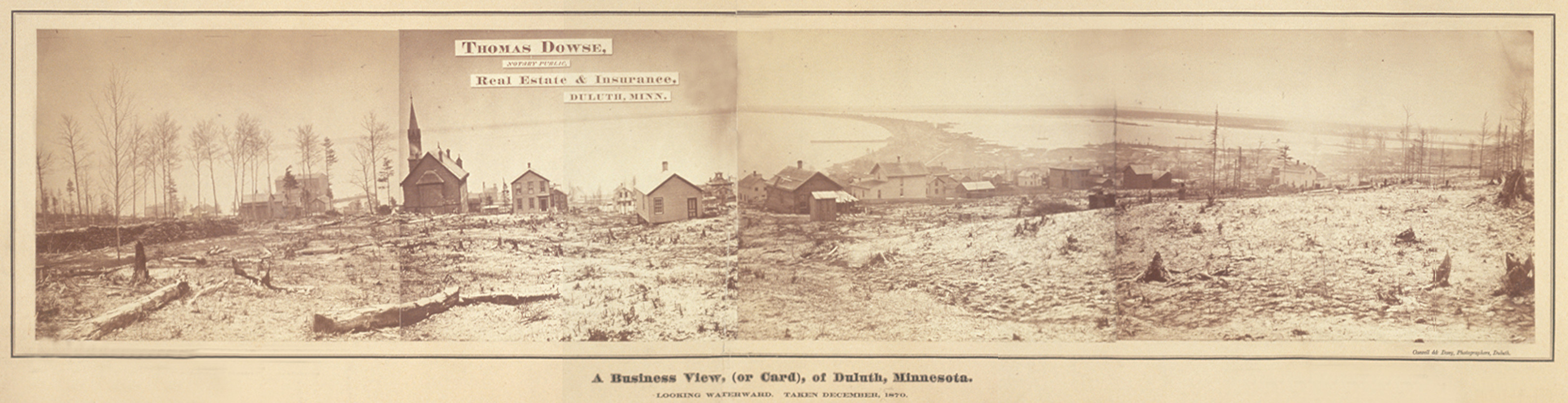 Duluth, Minnesota, 1870, 1870 — historic image