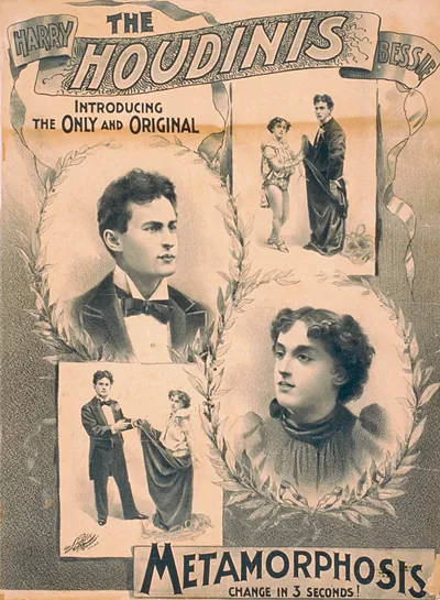 The Houdinis Harry Bessie introducing the only and original.