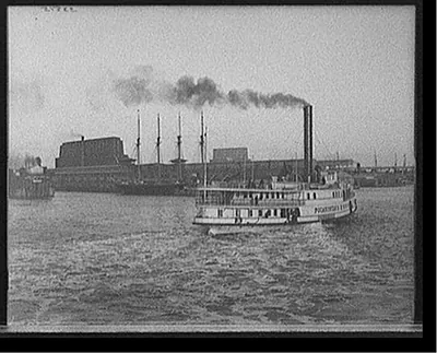 [C. & O. (Chesapeake and Ohio Railway Company) piers, Newport News, Virginia]