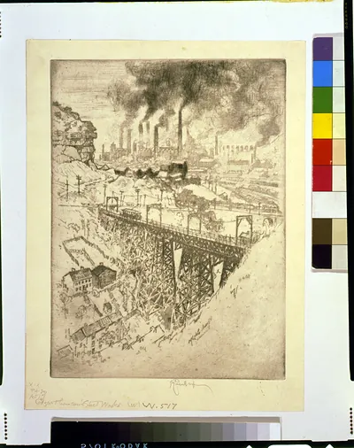 Edgar Thomson's Steel Works / Pennell.