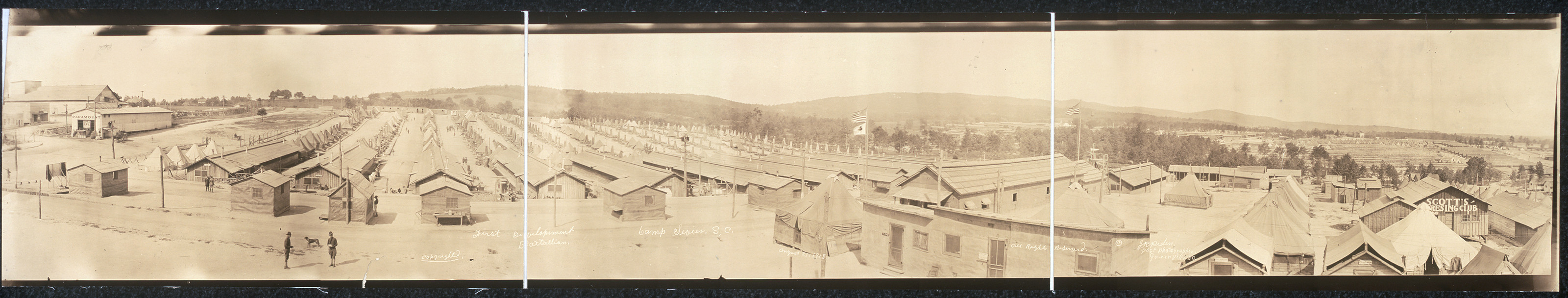 Camp Sevier, South Carolina, 1918, 1918 — historic image