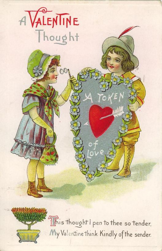 A Valentine Thought — historic image