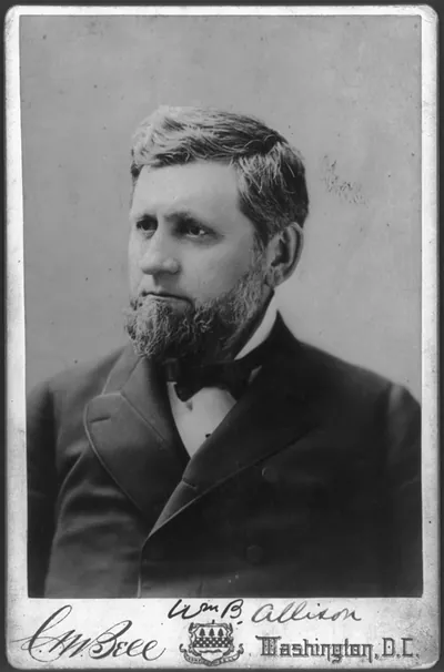 William Boyd Allison, 1829-1908