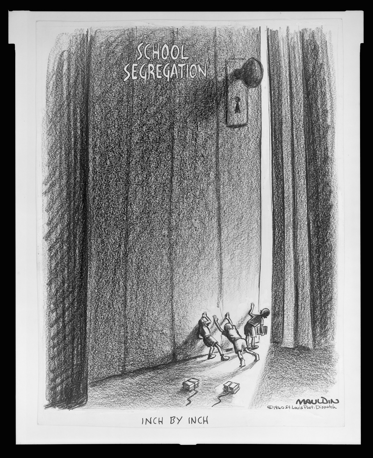 Inch by inch, 1960 Sept. 1 [publication date] — historic drawing