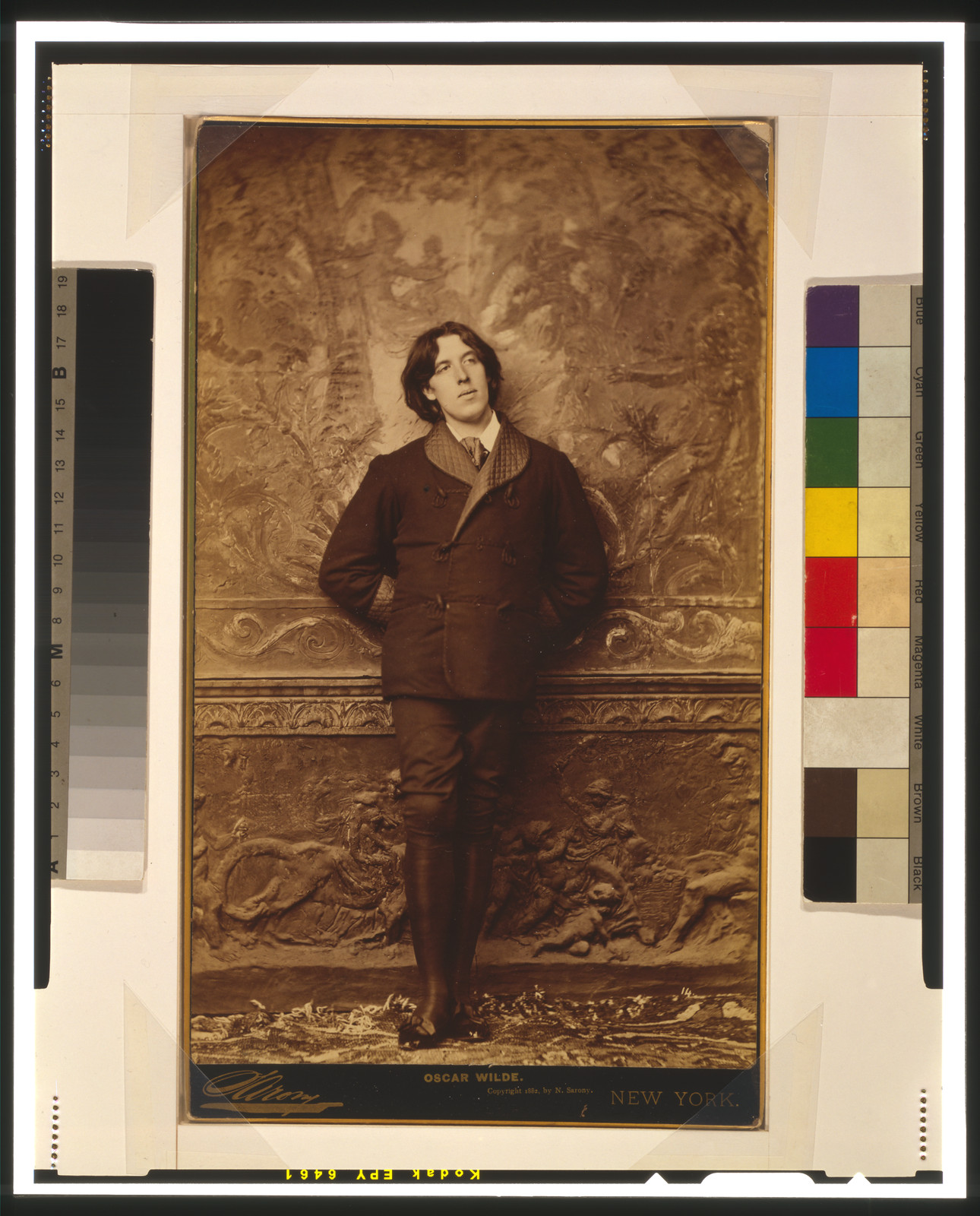 Oscar Wilde / Sarony., c1882. — historic photograph