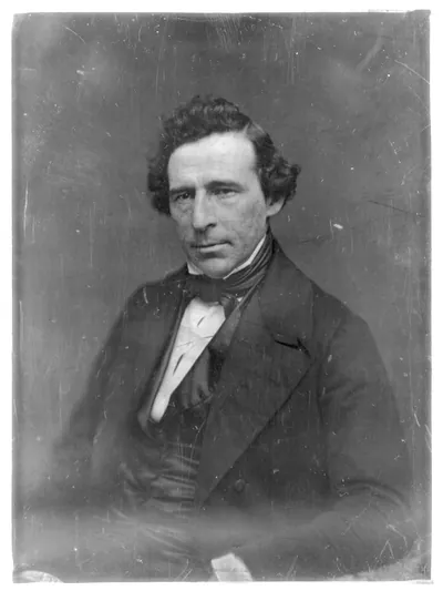 [John Alexander Kennedy, half-length portrait, three-quarters to left, eyes front]