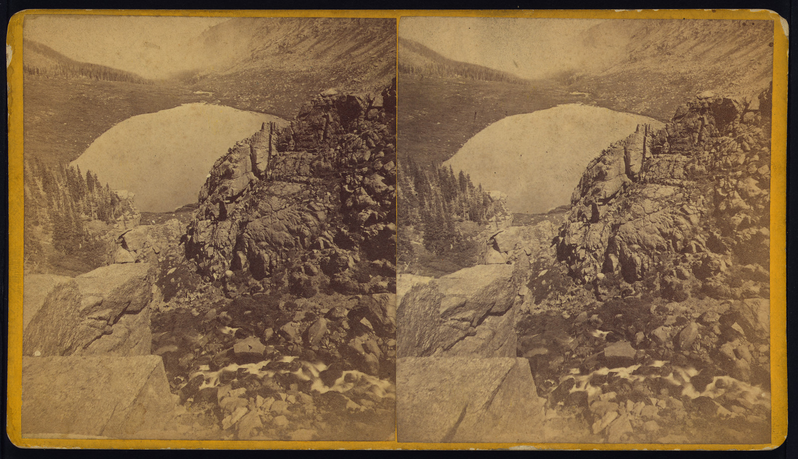 [Chicago Lake], 1869 — historic photograph