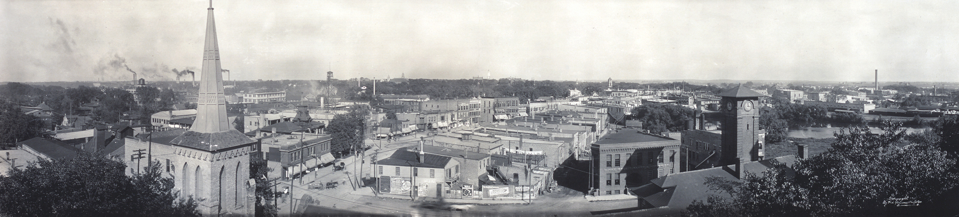 Panoramic view of Beloit, Wisconsin, 1911, 1911 — historic image