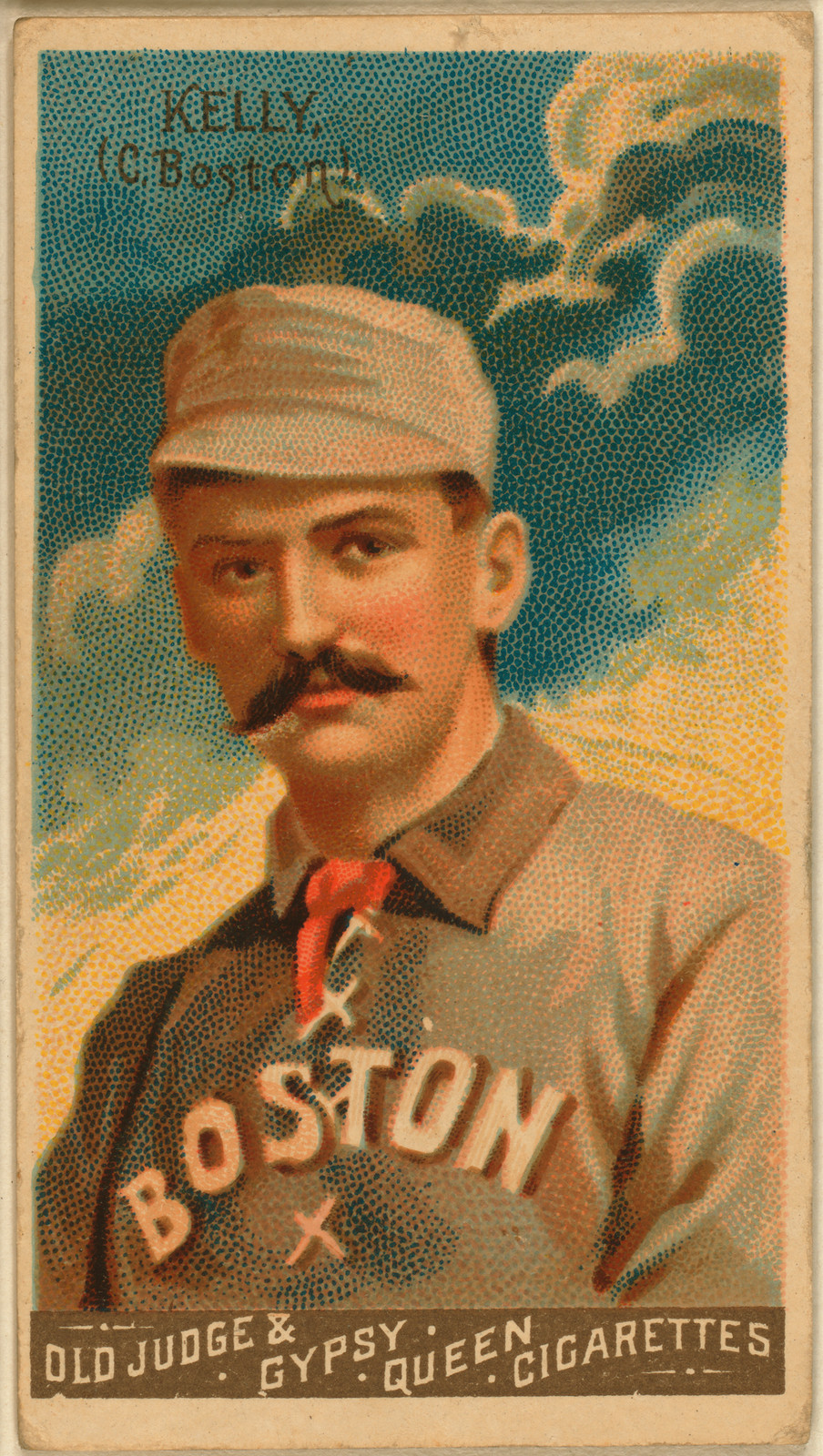 King Kelly (Catcher), c. 1888 — historic image