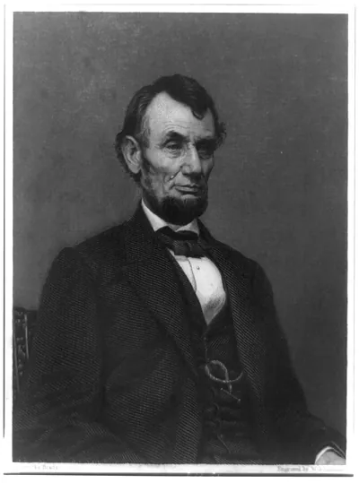 Abraham Lincoln / photo by Brady ; engraved by W.G. Jackman.