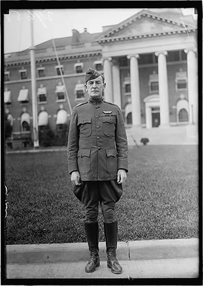 Antique Portrait - Aviation, Army. Maj. Cushman Rice
