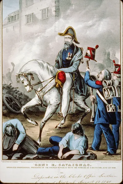 Genl. E. Cavaignac: appointed provisional president of the French republic with the powers of a dictator, June 23, 1848