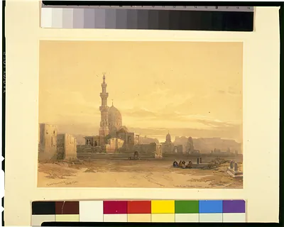 Tombs of the caliphs--Cairo / David Roberts, R.A.