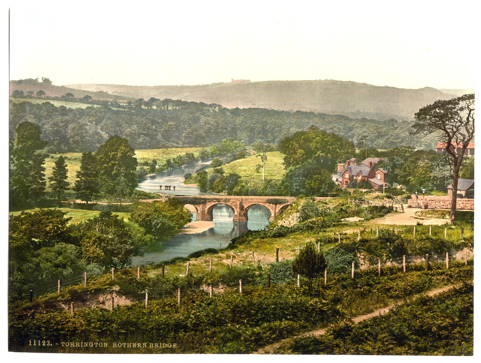 Rothern Bridge Torrington England, [between ca. 1890 and ca. 1900]. — historic print