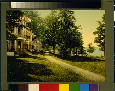 Cottage Row, Chautauqua, New York
