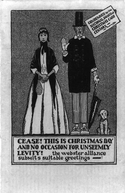 Cease! This is Christmas Day and no occasion for unseemly levity! The Webster alliance submits suitable greetings""