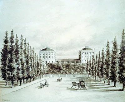 U.S. Capitol and Pennsylvania Avenue before 1814