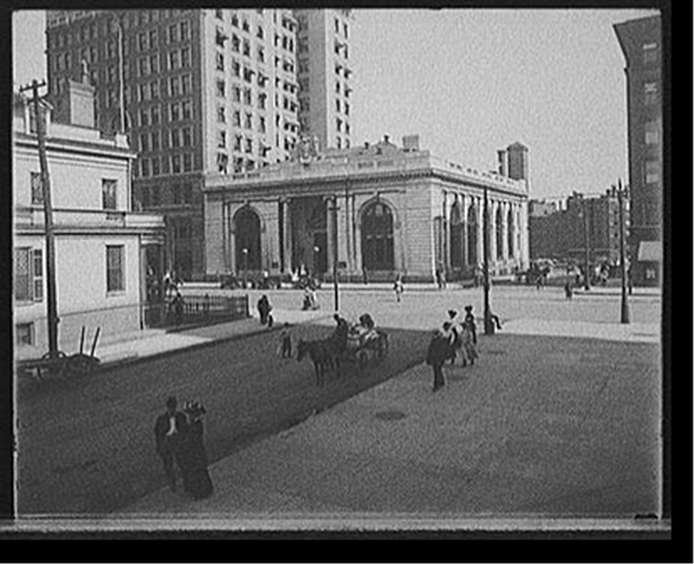 [Peoples State Bank, Detroit, Mich.], [between 1900 and 1920] — historic photograph