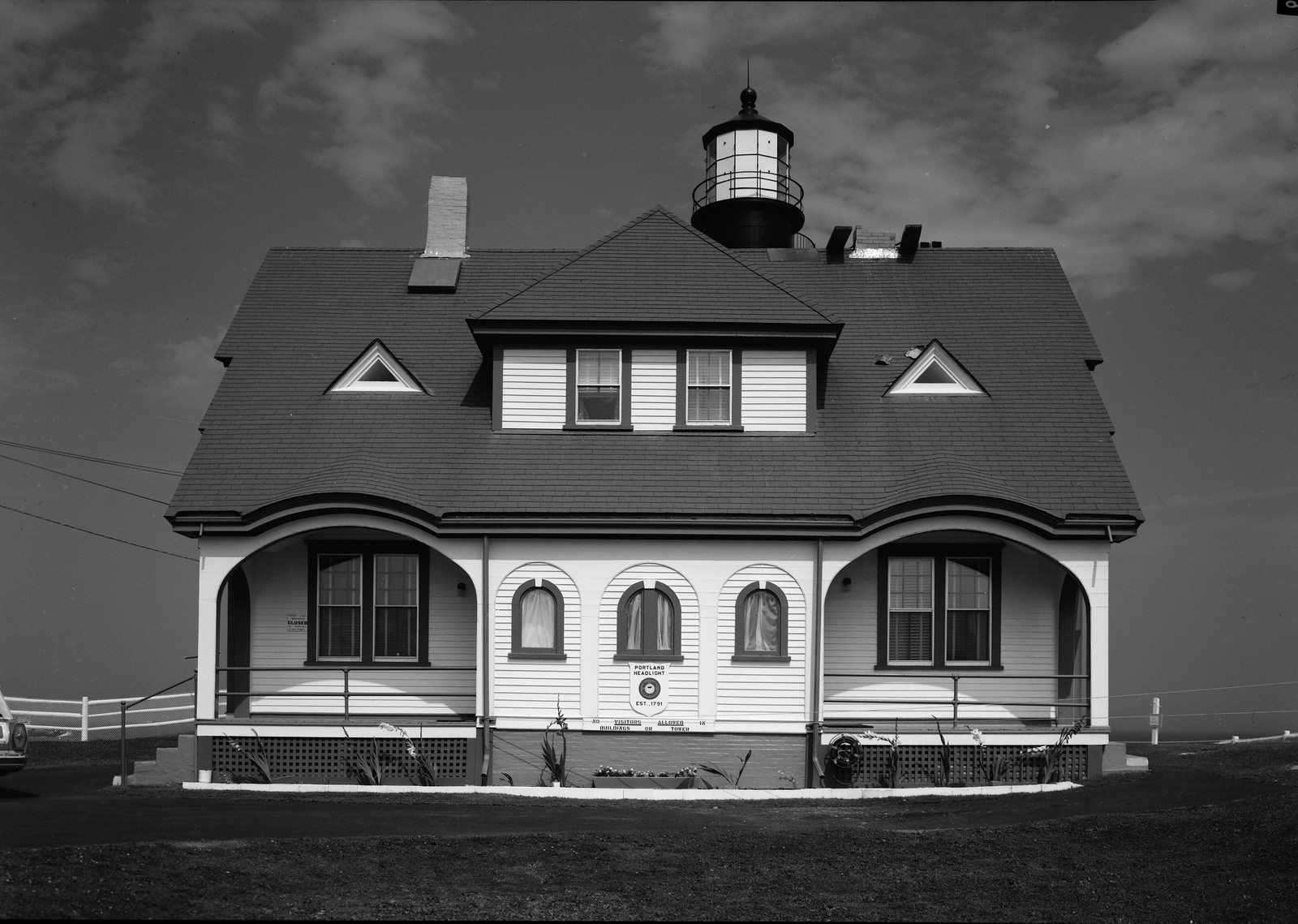 Portland Head Light, Portland Head, approximately 1/2 mile East of Shore Road, Cape Elizabeth, Cumberland County, ME — historic image