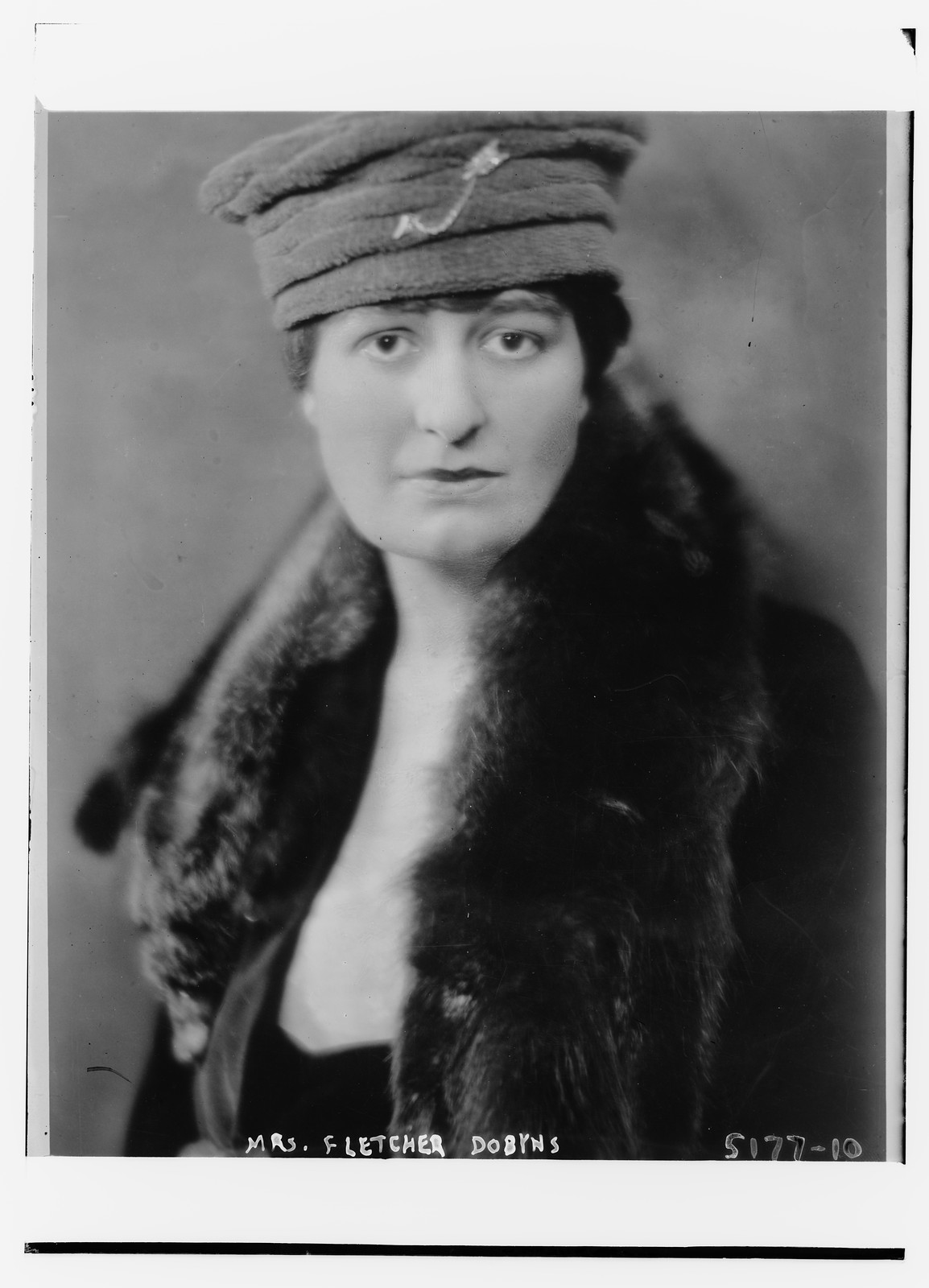 Mrs. Fletcher Dobyns, n/a — historic photograph