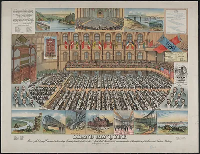 Grand Banquet given by the citizens of Cincinnati, 1880