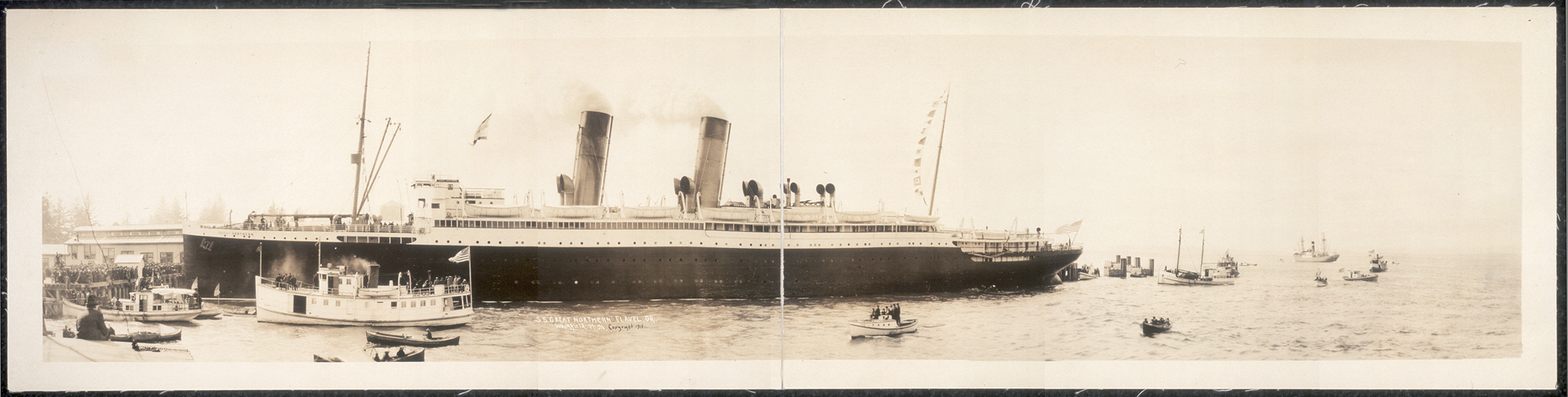 S.S. Great Northern, Flavel, Oregon, 1915, 1915 — historic image